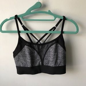 Pink sports bra size Medium